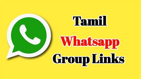 Join 3500+ Active Tamil Item WhatsApp Group Links